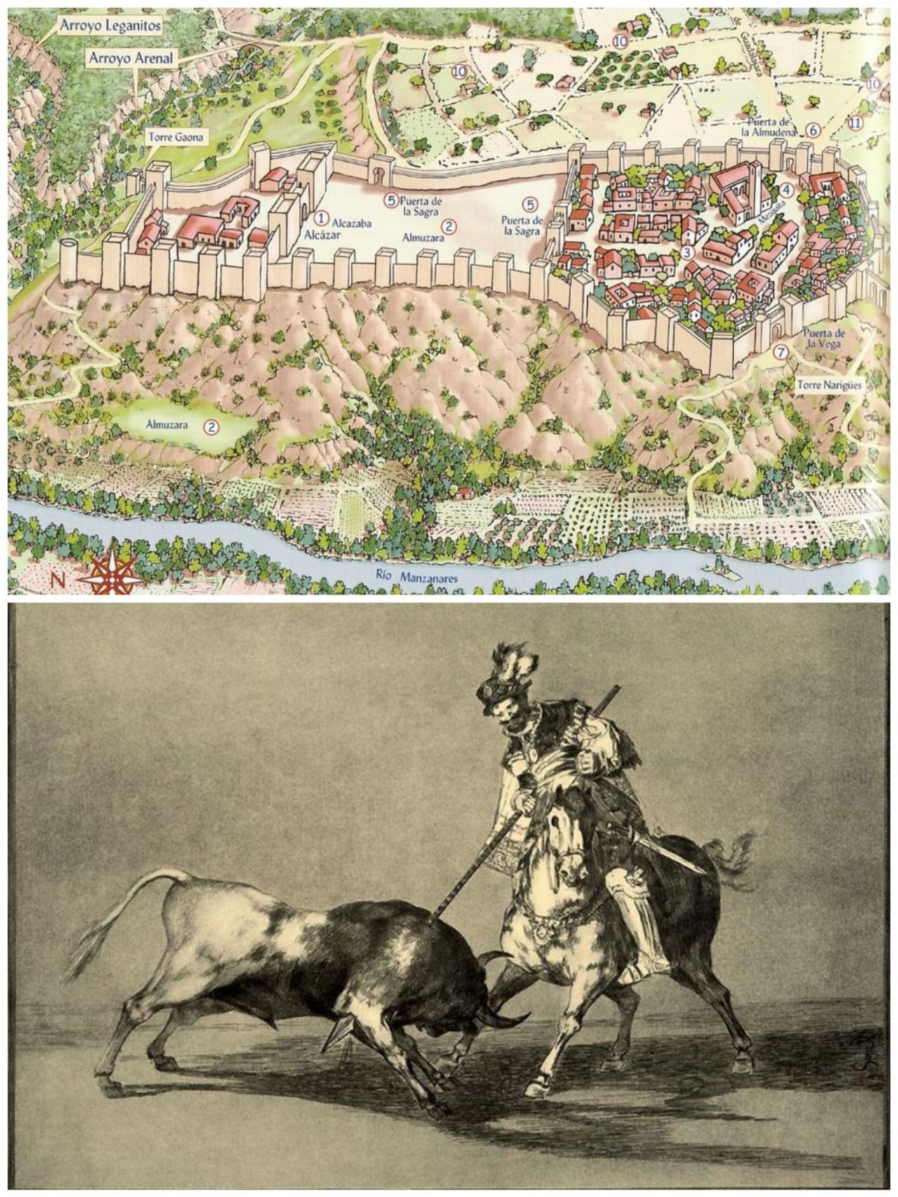 Mayrit cuando el Cid lanceaba toros