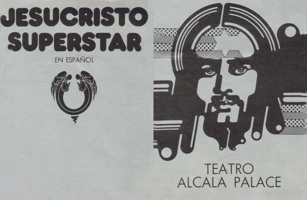 Programa del musical Jesucristo Superstar. 1975.