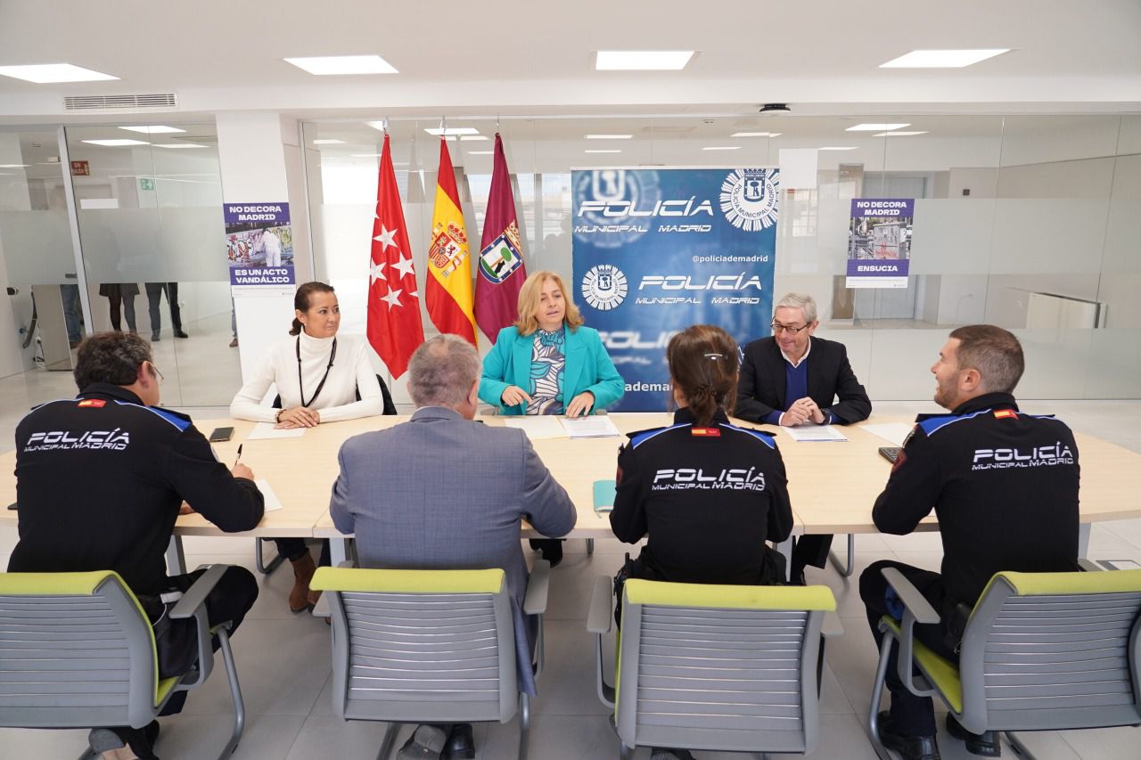 Inma Sanz hace balance del primer año del Sepropur con sus responsables (Foto: Ayuntamiento de Madrid)