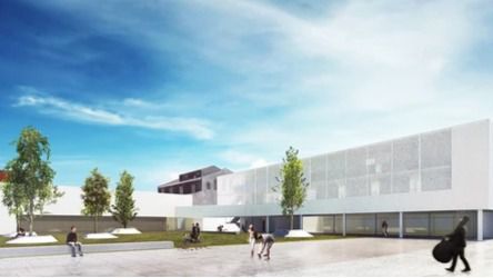 Simulación del futuro espacio cultural y polivalente en El Cañaveral. Foto: DecideMadrid