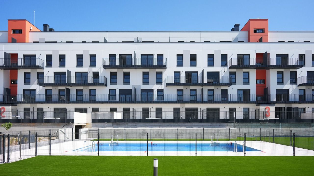 Viviendas de alquiler sostenible del Plan Vive en Tres Cantos (Foto: Comunidad de Madrid)