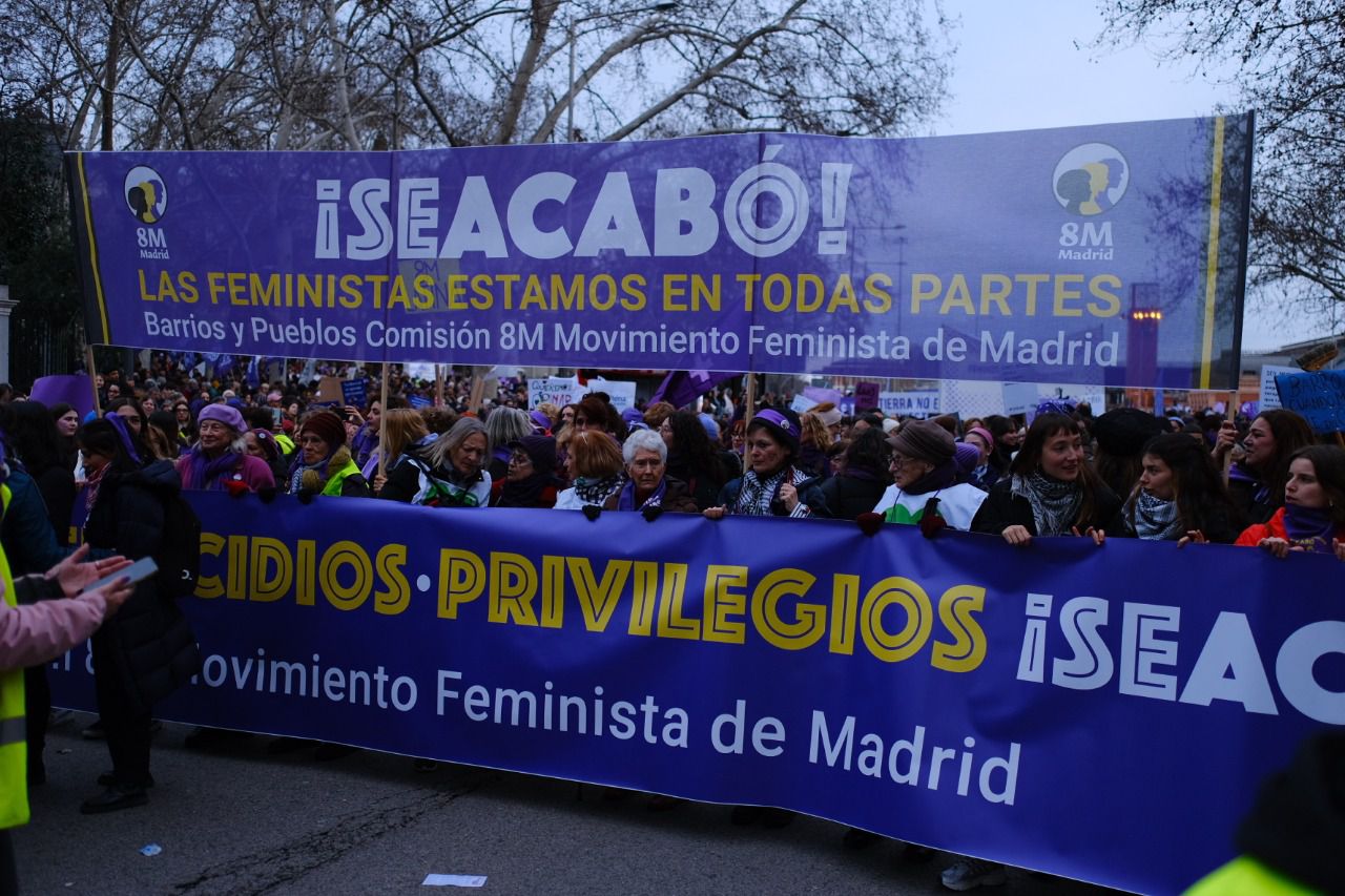 Manifestación del 8-M (Foto: María Vera - Road Experience Audiovisual)