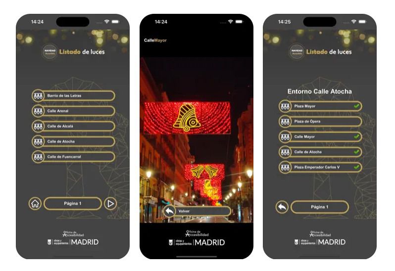 Aplicación móvil 'Navidad Accesible'