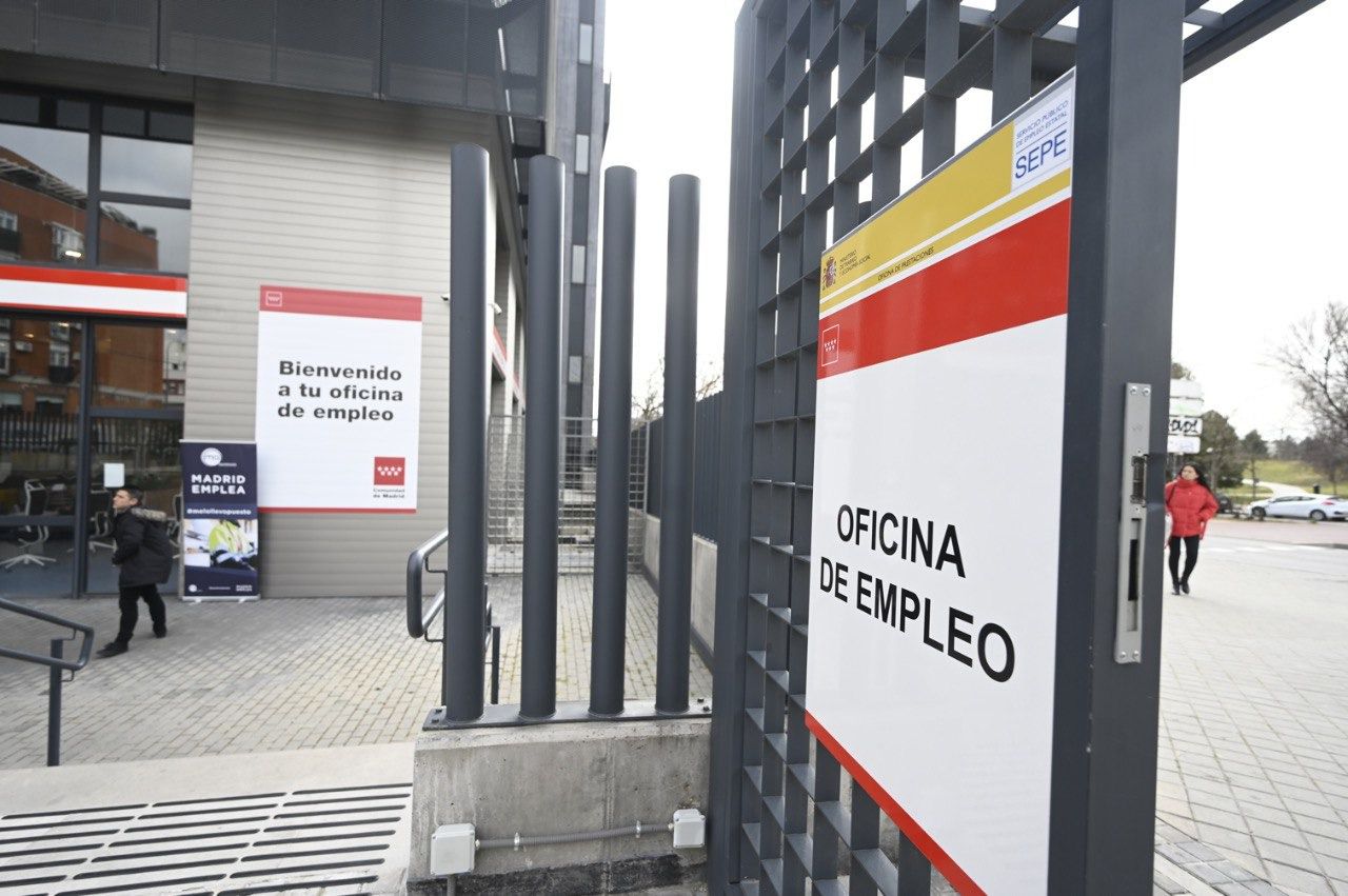 Una oficina de empleo en Vallecas (Foto: Chema Barroso)