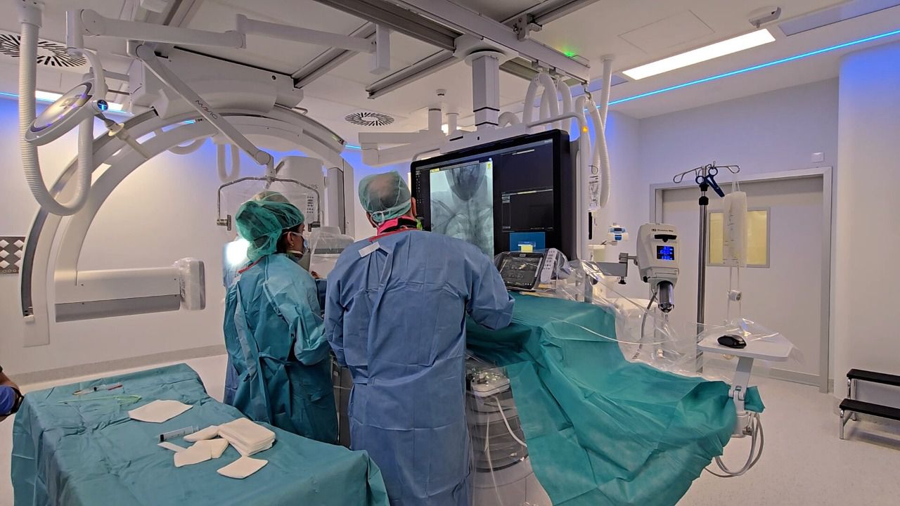 Radiología intervencionista (Foto: Comunidad de Madrid)