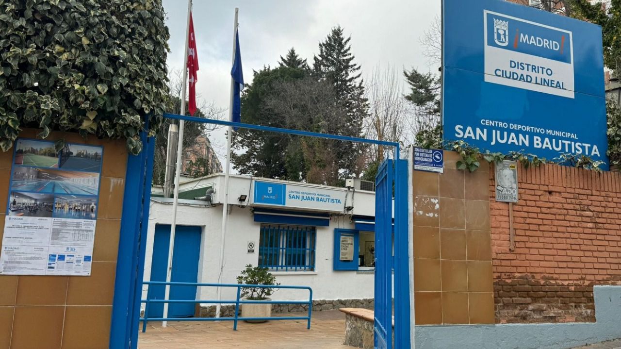 Este centro deportivo recibirá una inversión de 90.000 euros. Foto: Ayuntamiento de Madrid 