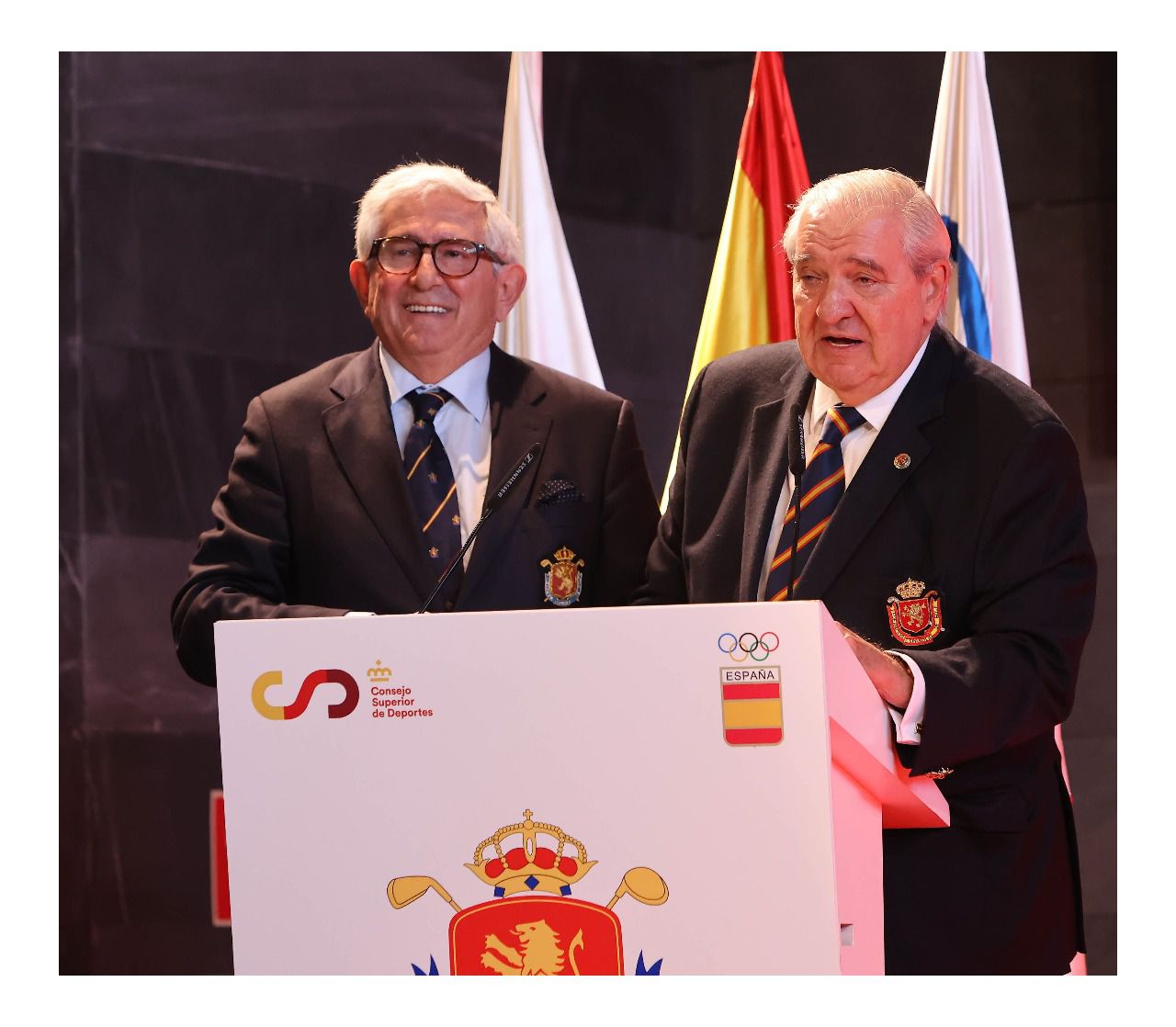 Gonzaga Escauriaza junto a Juan Guerrero-Burgos