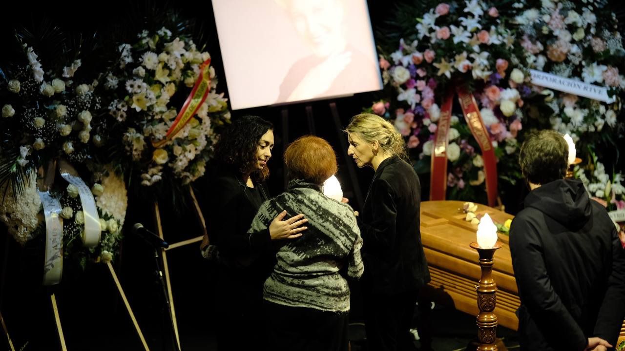 Capilla ardiente de Marisa Paredes.