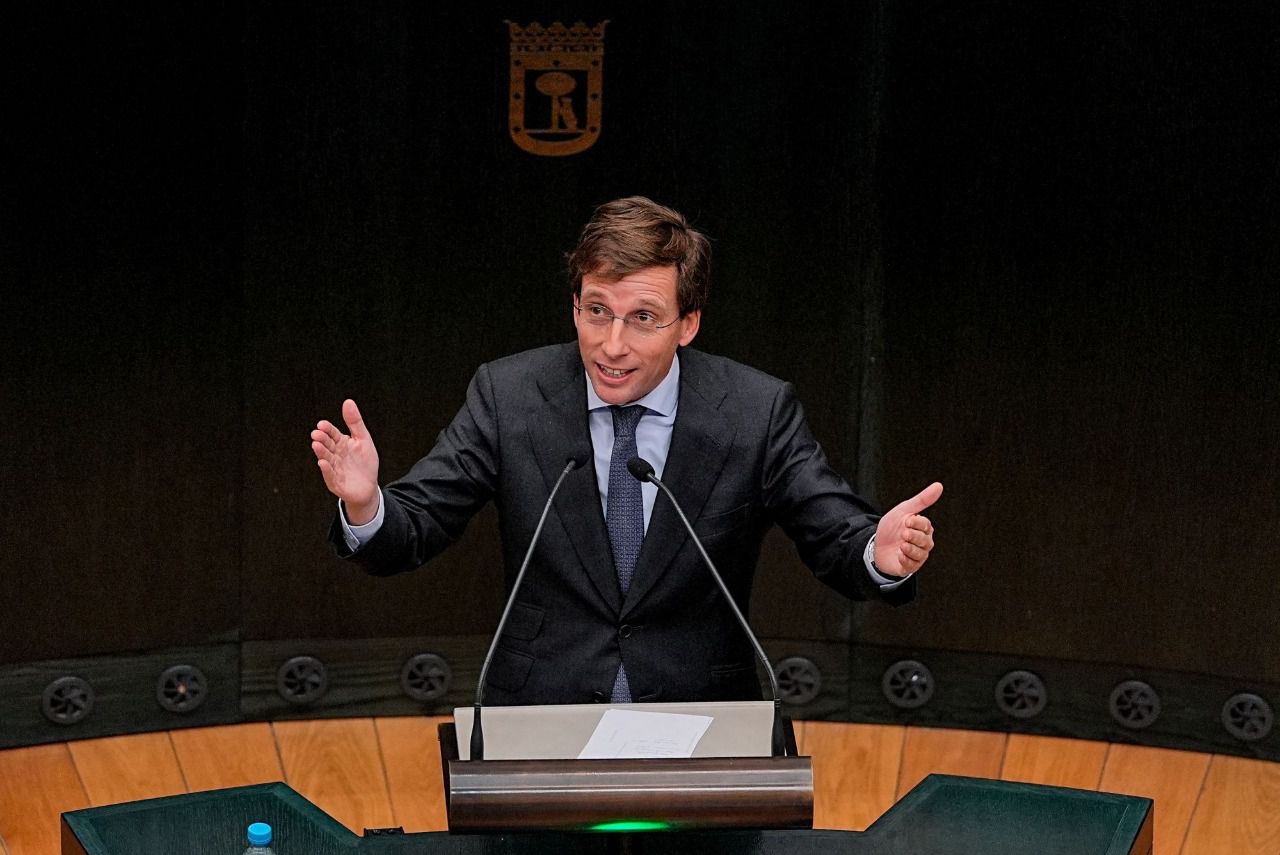 José Luis Martínez-Almeida, en el Pleno.