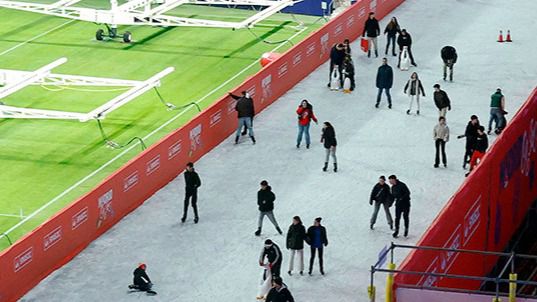 Madrid on ice (Foto: Atlético de Madrid)