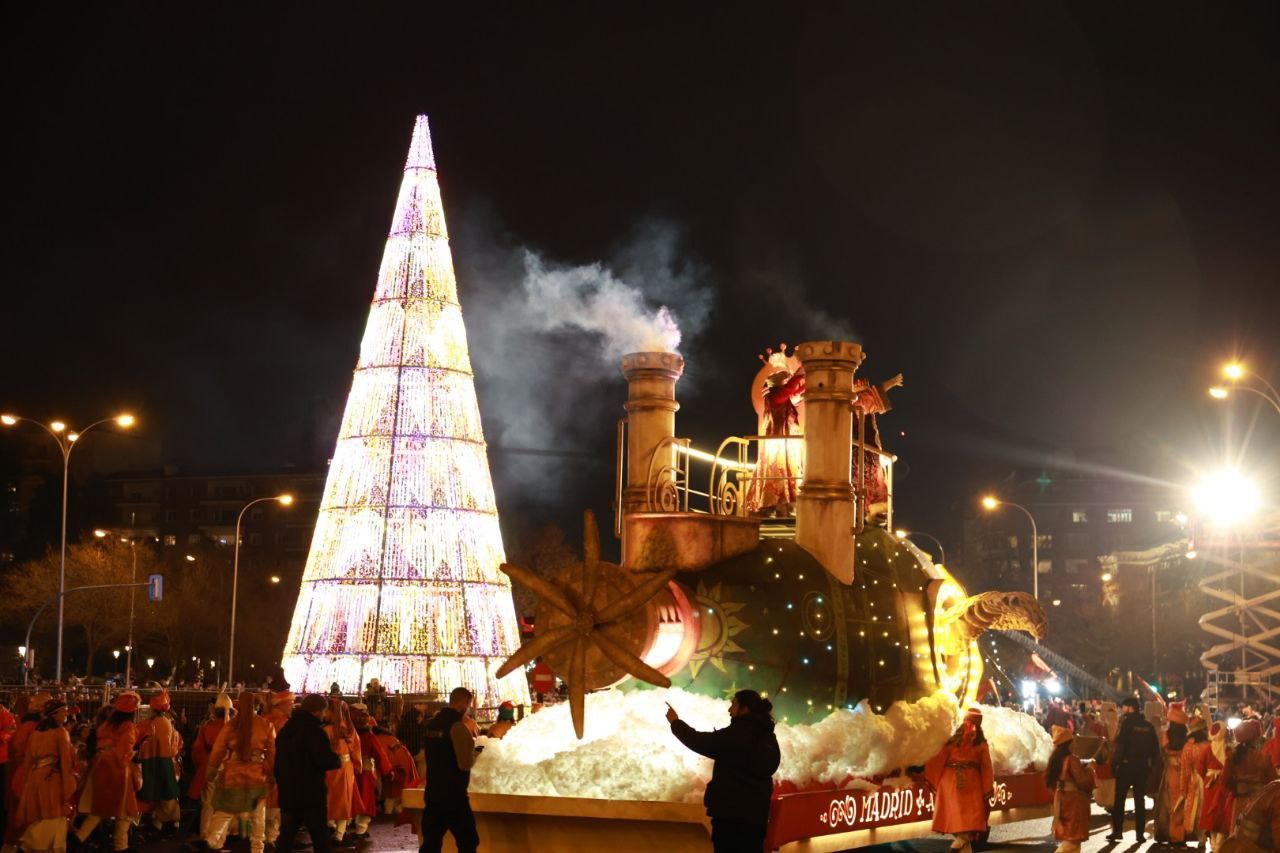 La carroza de Baltasar. Foto: José Ant. Velasco (Road Experience)