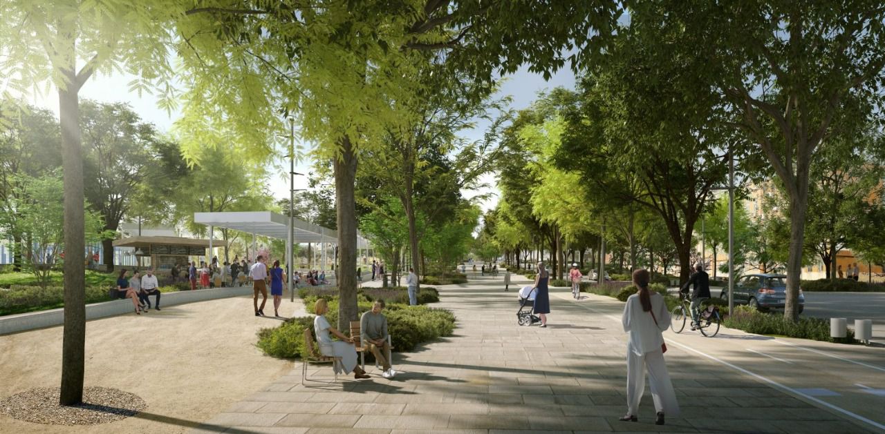 Proyecto del Paseo Verde del Suroeste (Foto: Ayuntamiento de Madrid)