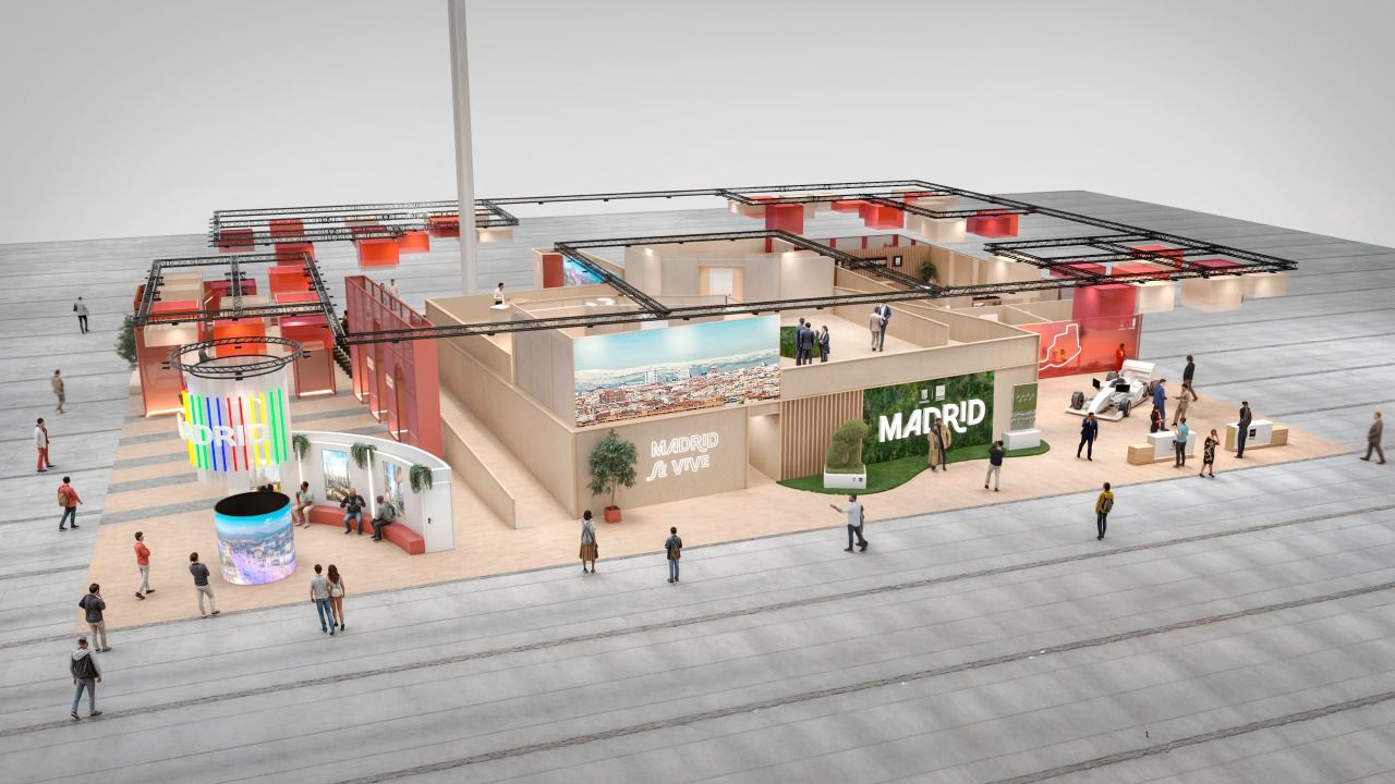Stand de Madrid en Fitur 2025 (Foto: Ayuntamiento de Madrid)