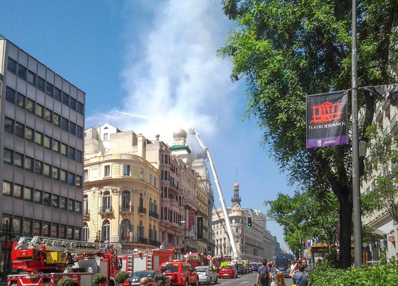 Extinción del incendio de 2013. (Foto: Antonio Castro)