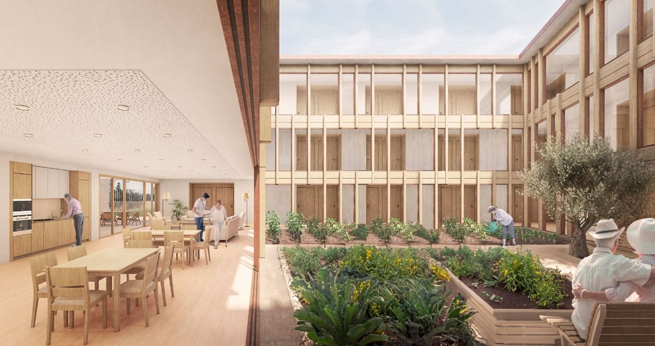 Modelo de futuras residencias de la Comunidad (Foto: Comunidad de Madrid)