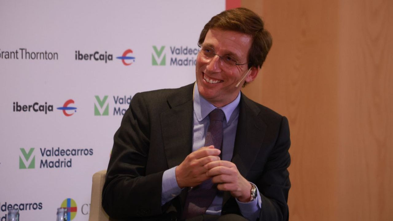 José Luis Martínez-Almeida durante el Desayuno Informativo de Europa Press