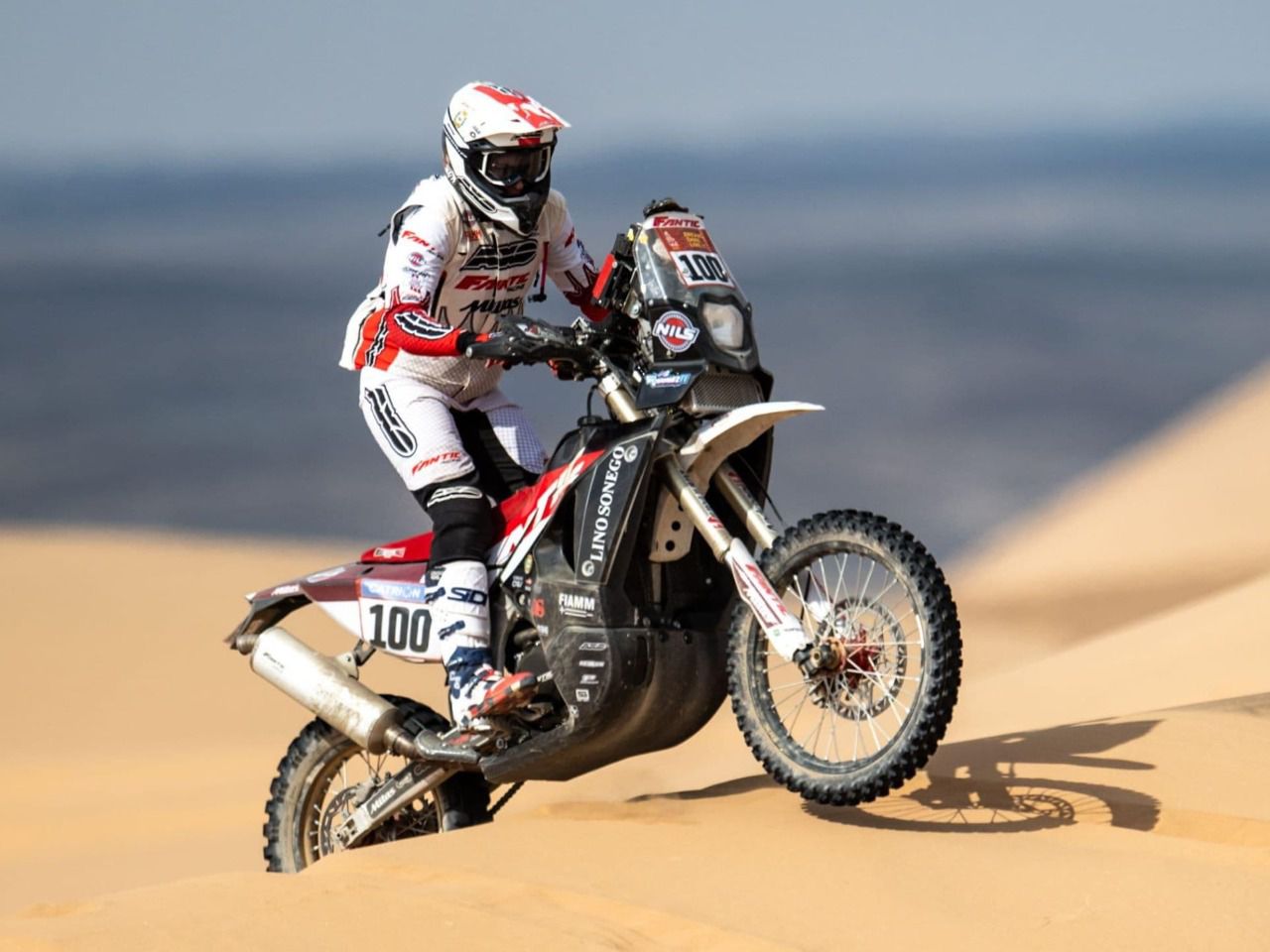La piloto de Cercedilla en el Dakar (Foto: Cedida SGC)