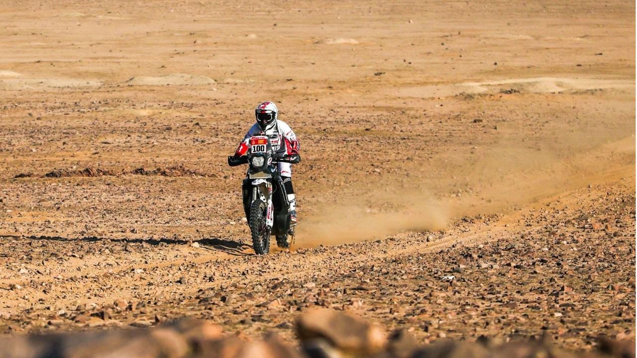 Un momento de la participación de Sandra Gómez en el Dakar (Foto: Cedida SGC)