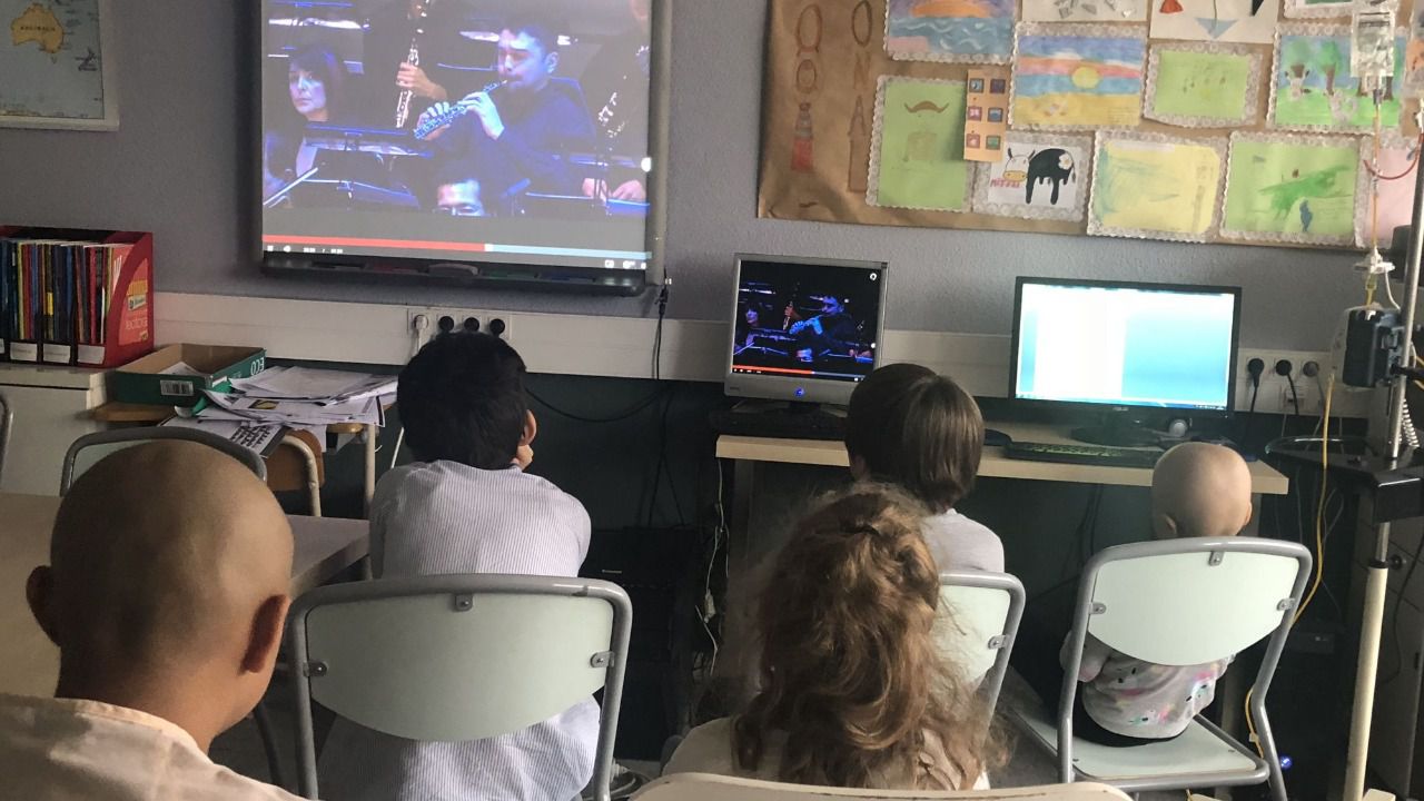 Exposición del Teatro Real en el Hospital 12 de Octubre (Foto: Hospital 12 de Octubre)