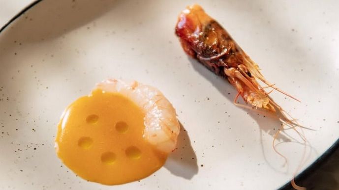 Plato en A’ollo Restaurante Gallego