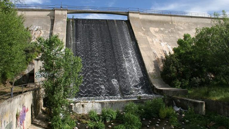 Presa de Los Peñascales (Foto: Asociación Ecologista Jarama - El Soto)