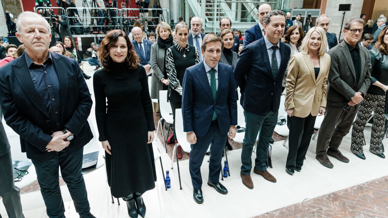 Ayuso y Almeida en la presentación de los Premios Laureus 2025