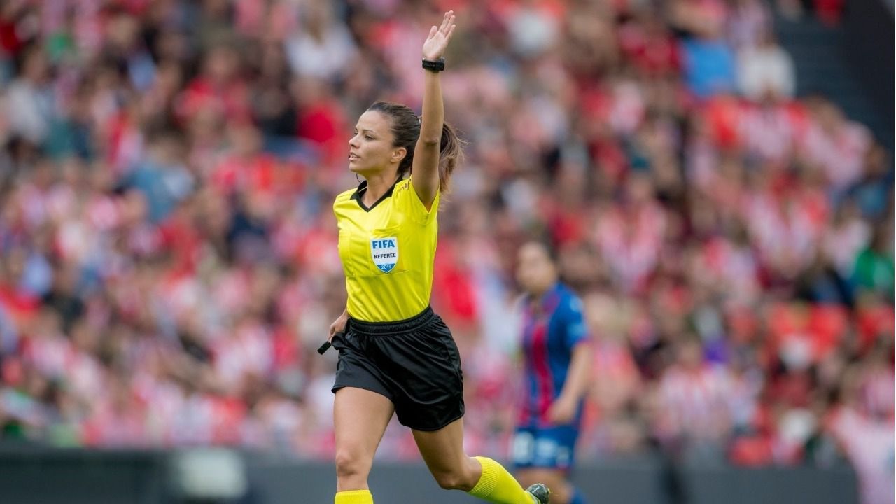 Marta Huerta de Aza durante un encuentro de la Liga Femenina (Foto: RFEF)
