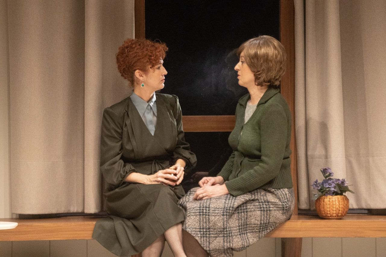 Mélida Molina y Marta Belenguer (Foto: Antonio Castro)