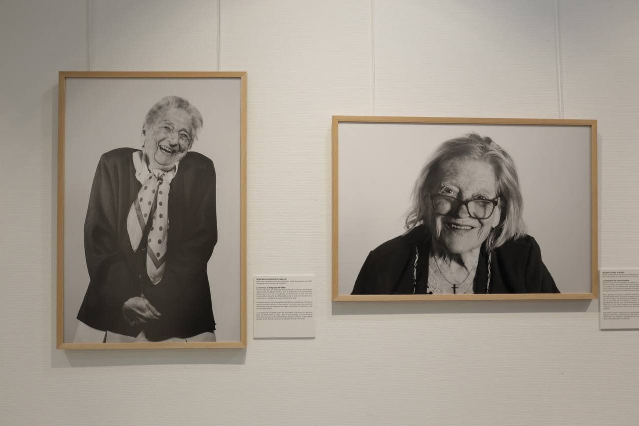 Exposición 'Madrileños centenarios' (Foto: Mónica González - Road Experience Aduiovisual)