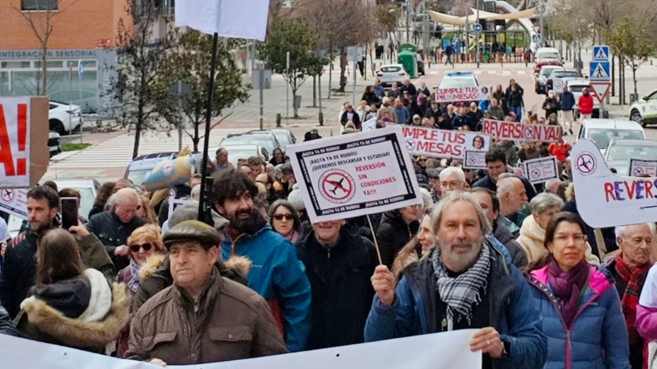 Protesta vecinal en San Sebastián de los Reyes