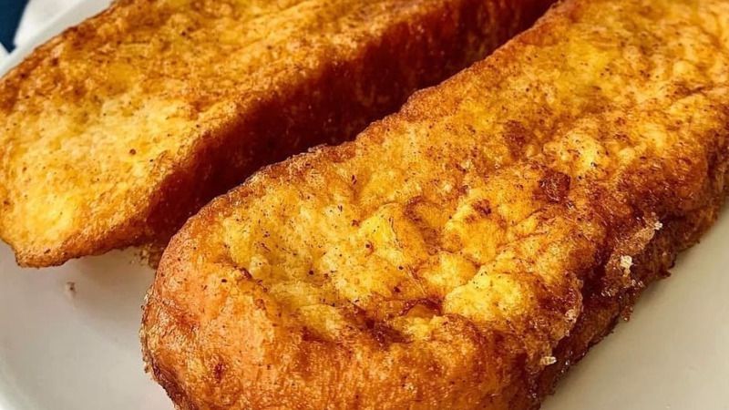 Torrija de la pastelería de Formentor