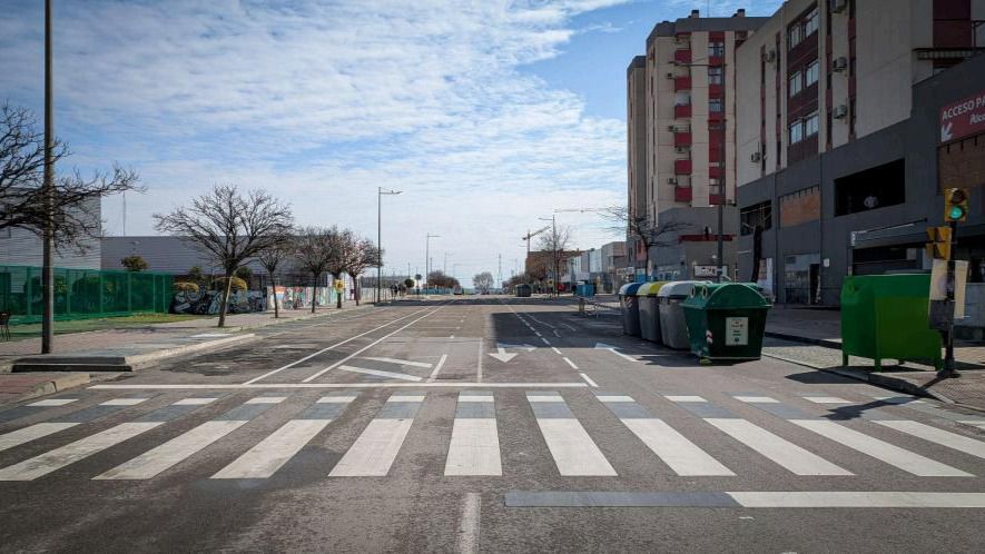 Nuevo carril bici en Parla Este (Foto: Más Madrid)