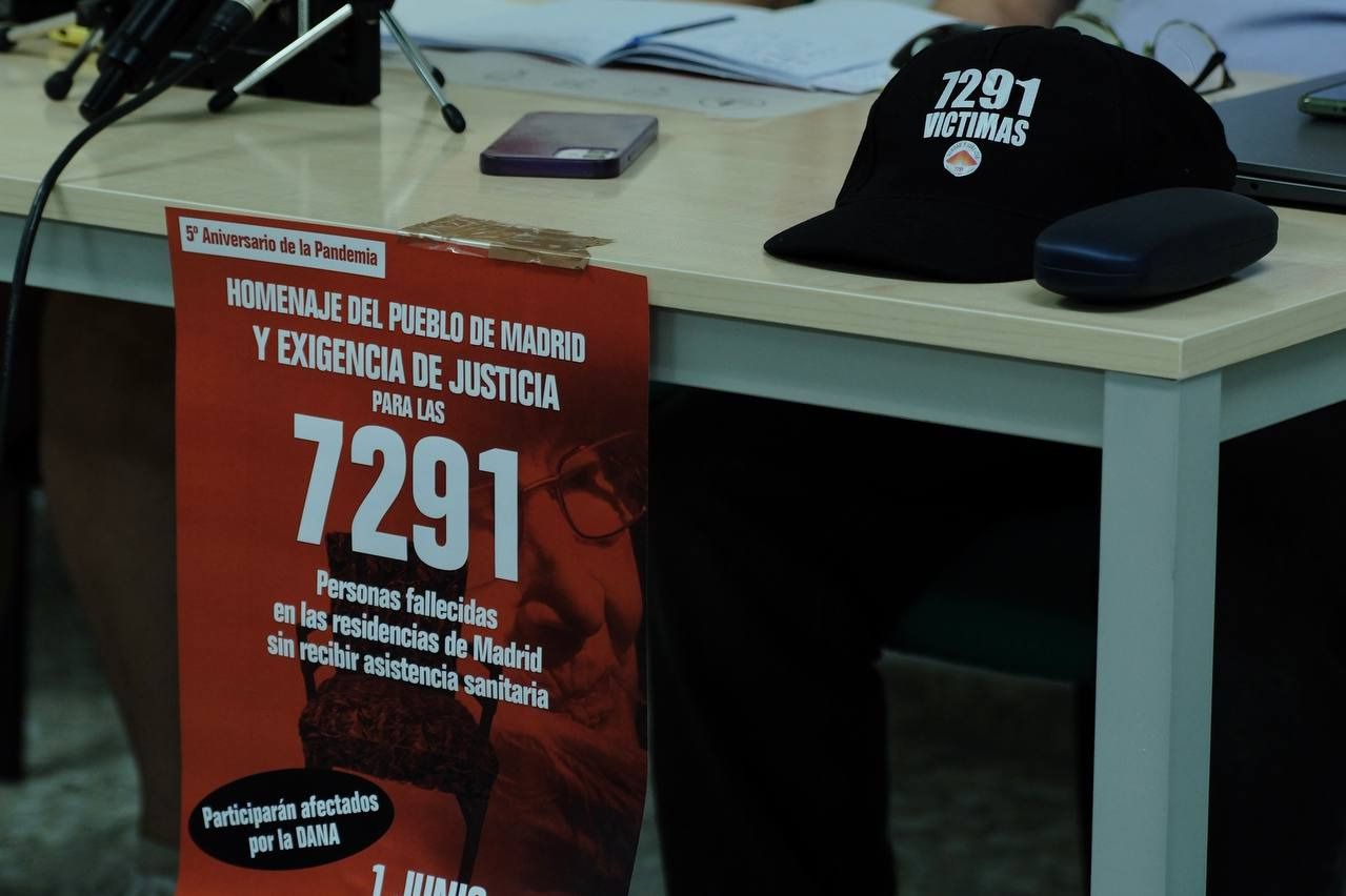 Cartel de la convocatoria del 1 de junio para exigir 