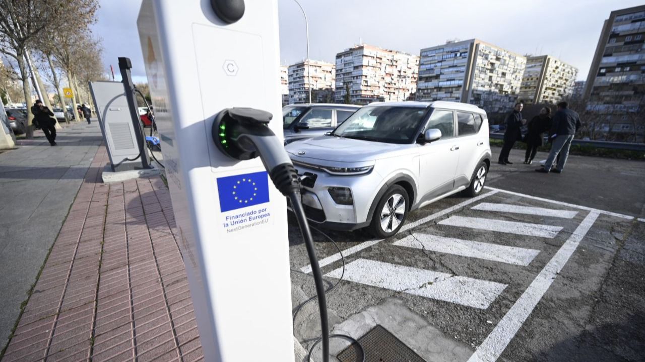 Electrolinera en Madrid