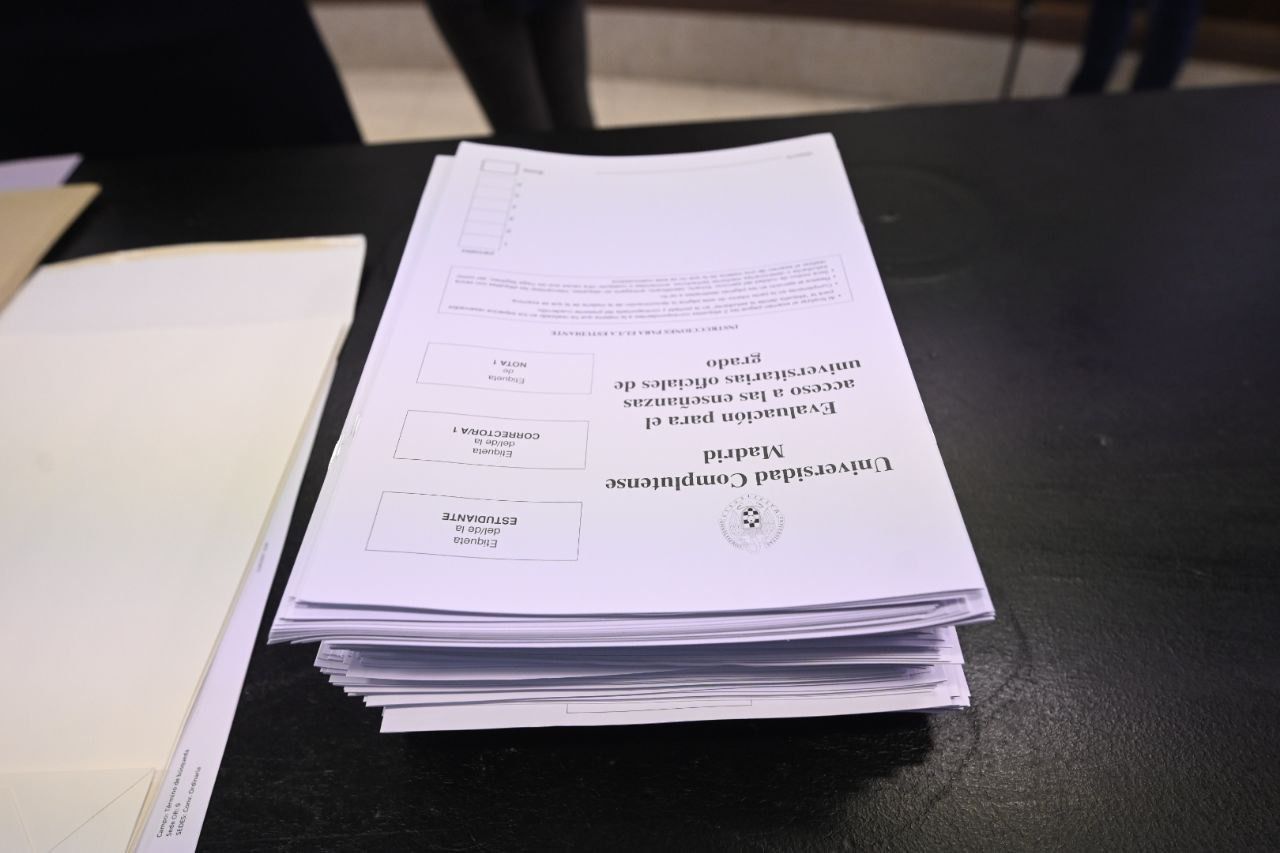 Examen de Selectividad 2023 (Foto: Chema Barroso)