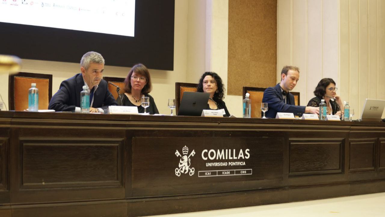 Los ponentes de la mesa sobre cambio climático