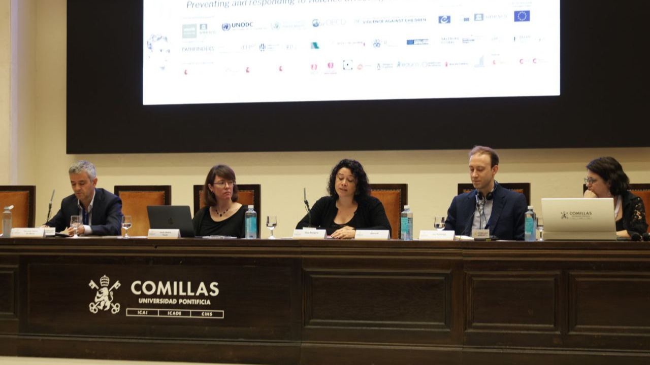 Los ponentes de la mesa sobre cambio climático