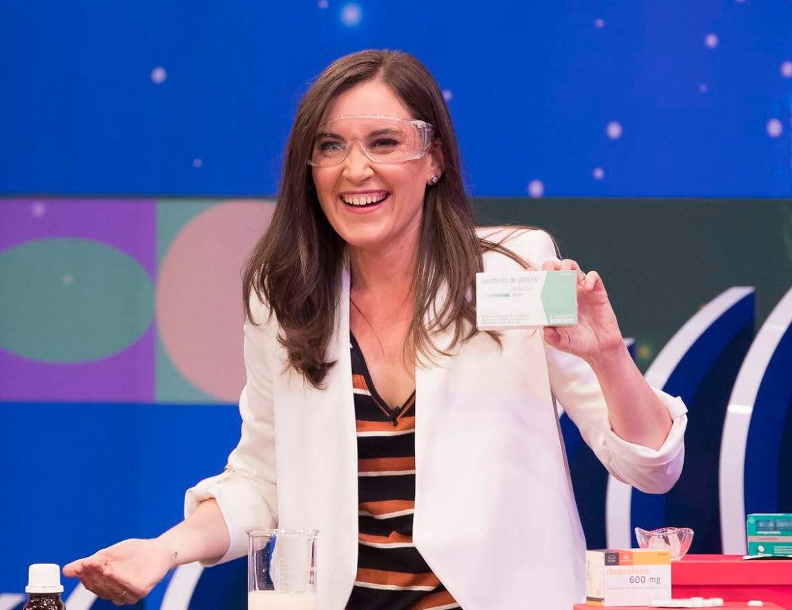 Boticaria García en una intervención en Televisión (Foto: Boticaria García)