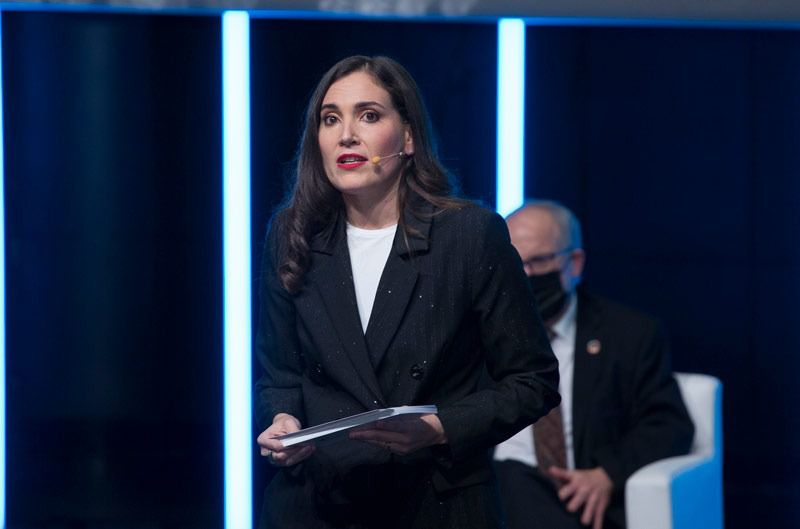 Boticaria García en su faceta de conferenciante (Foto: Boticaria García)