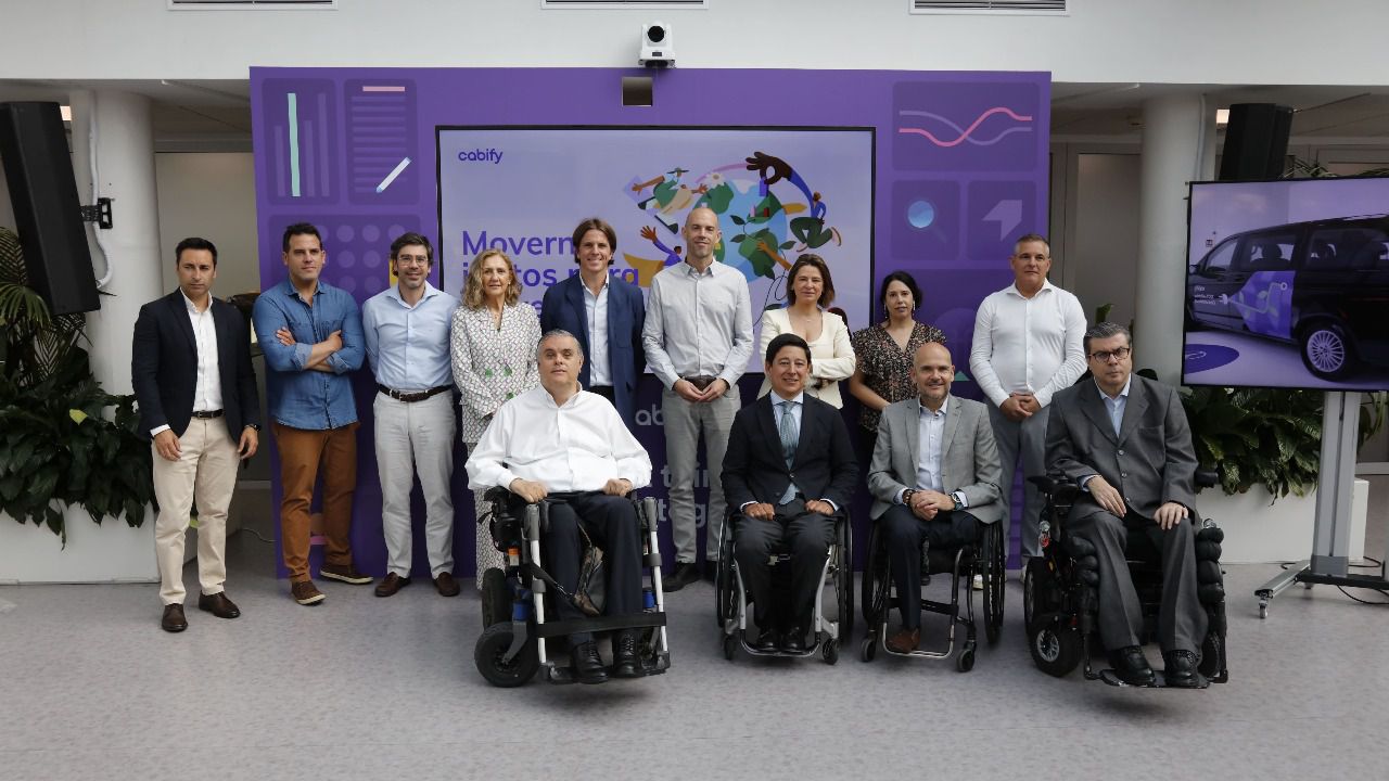 Presentación de la modalidad 'Cabify Access' (Foto: Cabify)