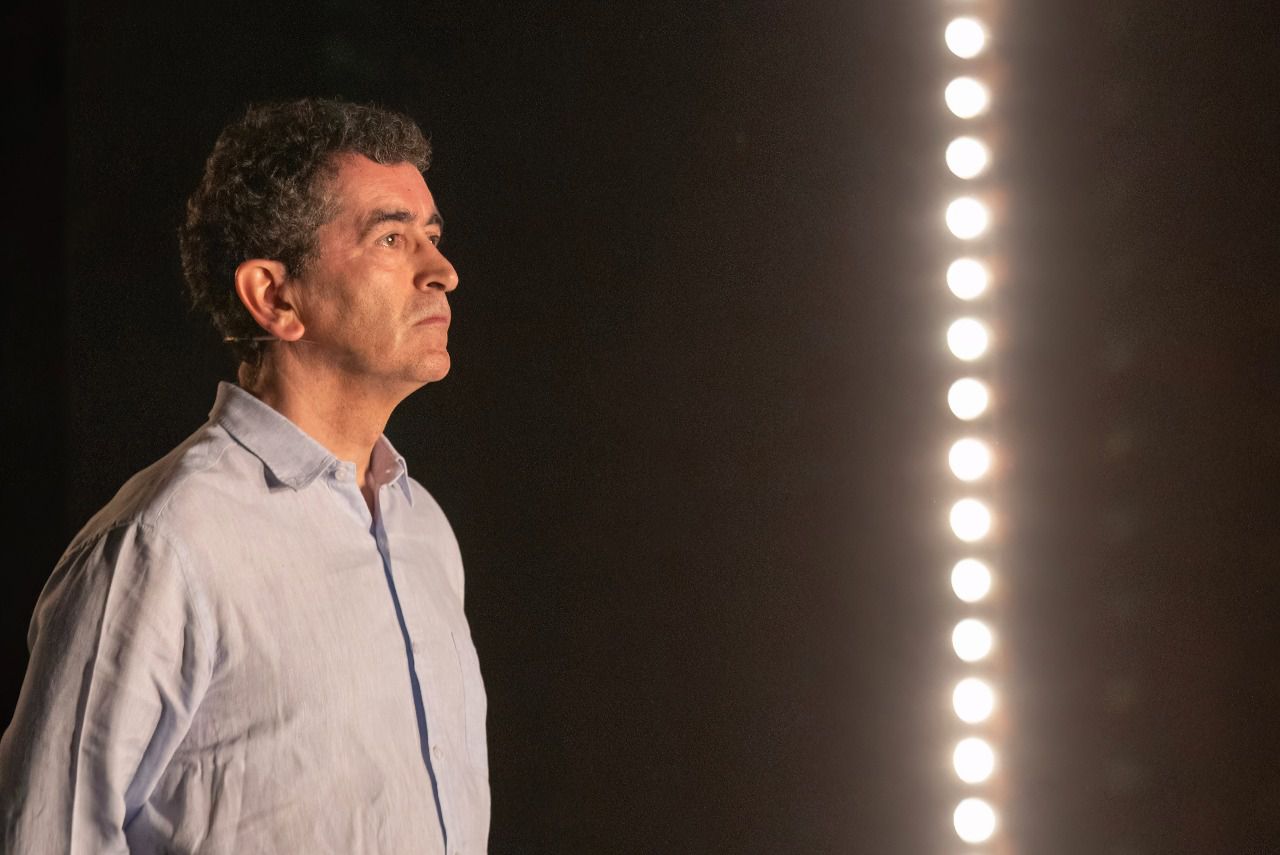 Juan Mayorga, director artístico del teatro de La Abadía (Foto: Antonio Castro)