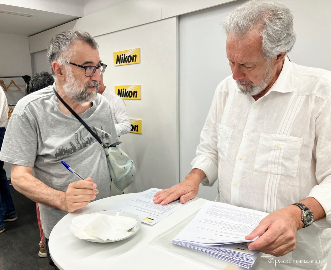 Chema Barroso y Bernardo Paz (Foto: Galerí Nikon)