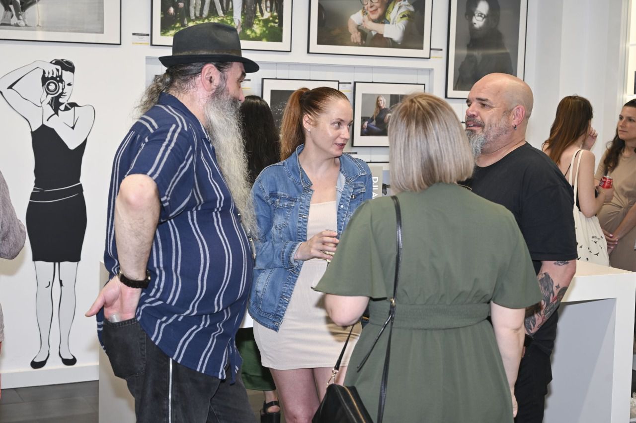 Inauguración de la exposición (Foto: Galería Nikon)