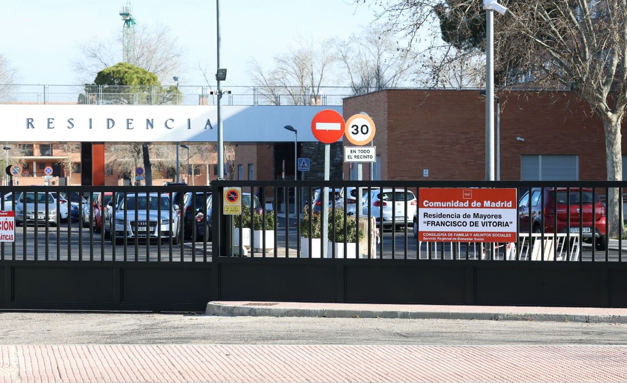 Residencia de Mayores Francisco de Vitoria (Foto: Europa Press)