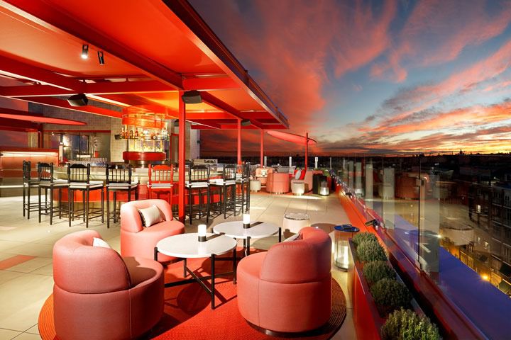 Azotea del Hard Rock Hotel Madrid (Foto: Hard Rock Hotel)