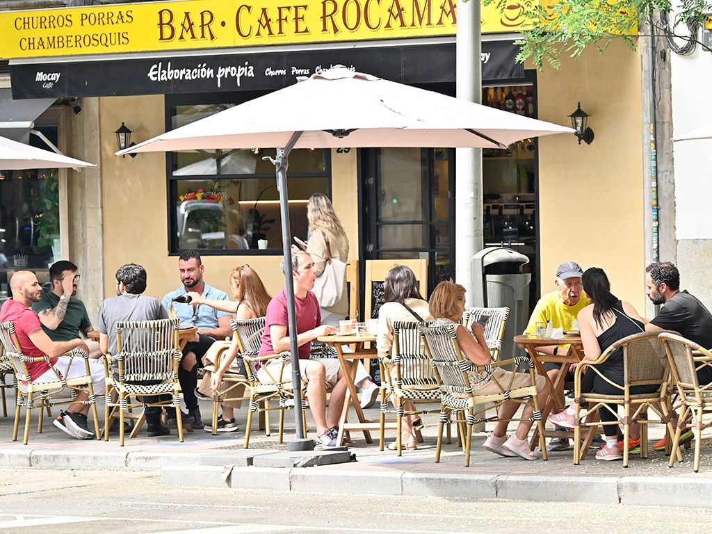 Imagen de una terraza.