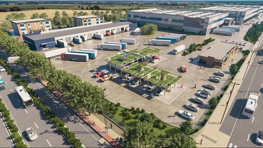 Render de cómo sera Logistik City Green Life (Foto: Zeroconsulting)