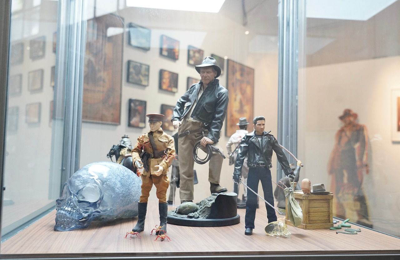 Exposición sobre Indiana Jones (Foto: Ayuntamiento de Alcorcón)