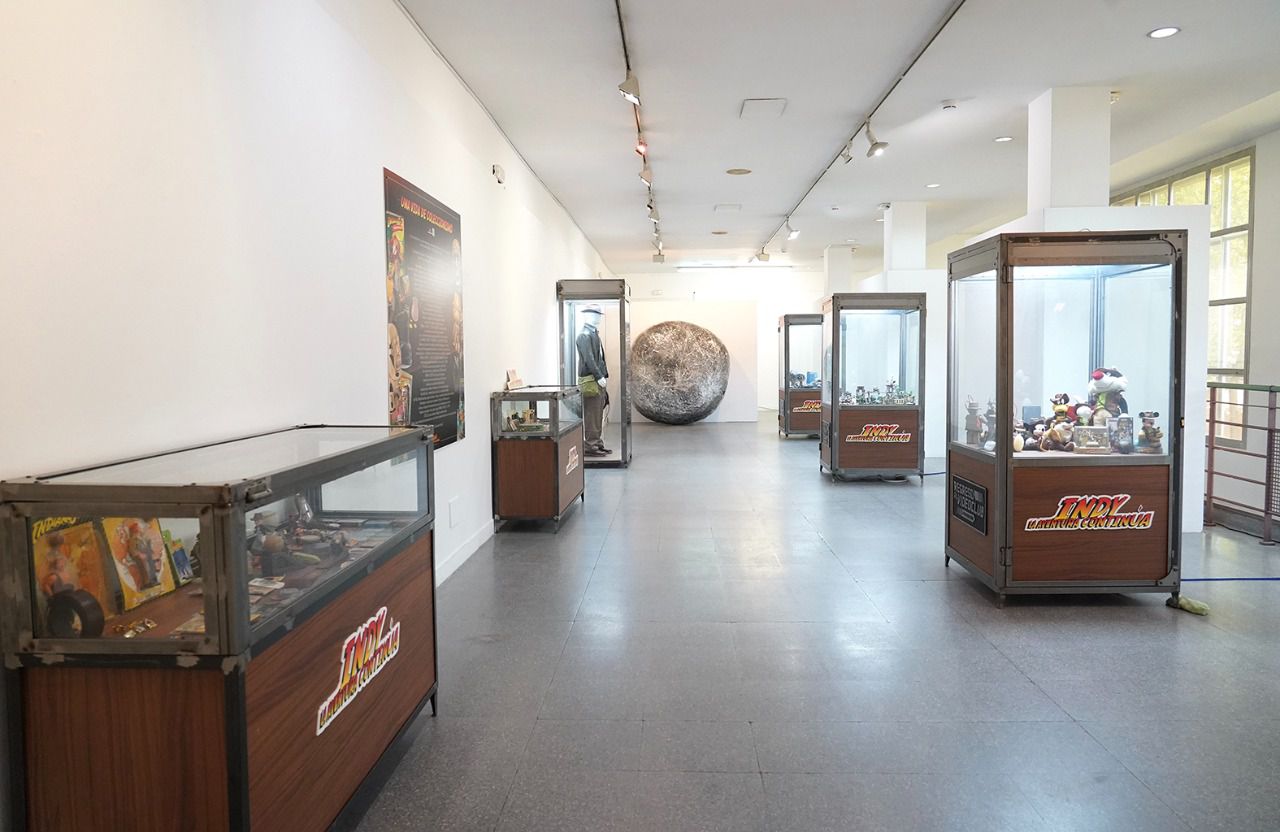 Exposición sobre Indiana Jones en Alcorcón