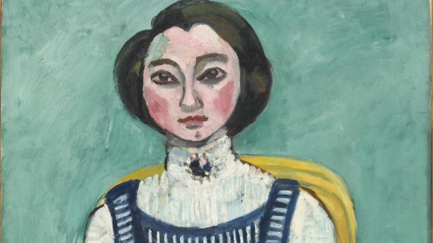 Henri Matisse, Marguerite au chat noir. Centre Pompidou, París. Musée national d’art moderne / Centre de création industrielle 